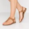 Anna Field Leather - Teensandalen - Cognac
