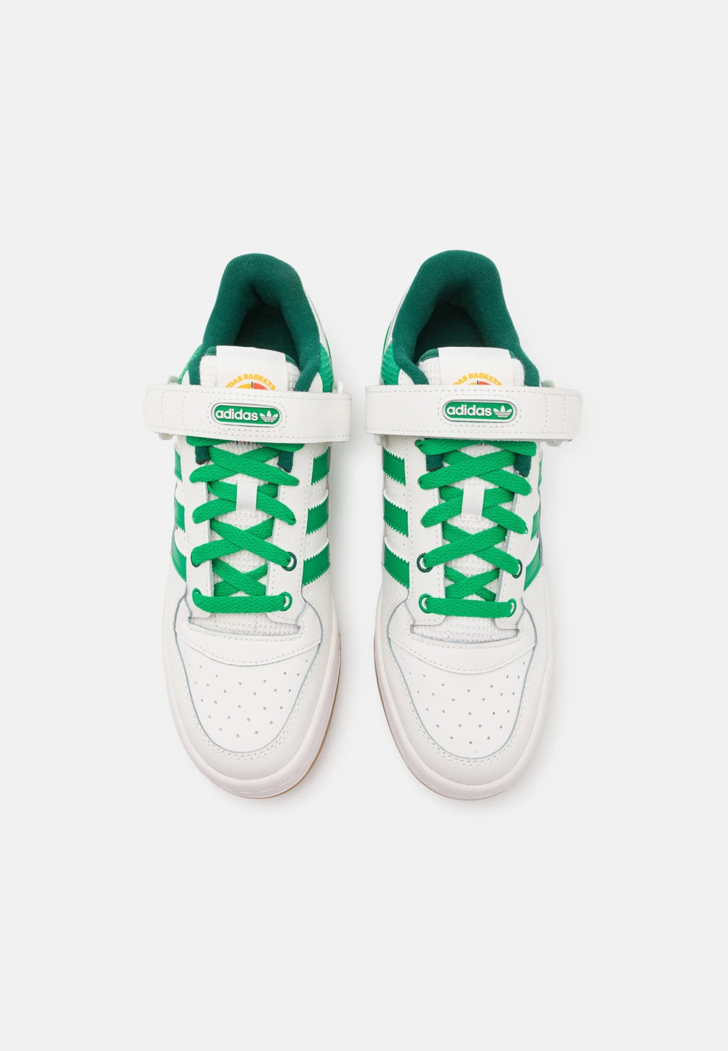 Adidas Originals Forum Low Unisex - Sneakers Laag - Cloud White/Green 4 Adidas Originals Forum Low Unisex - Sneakers Laag - Cloud White/Green - Afbeelding 4