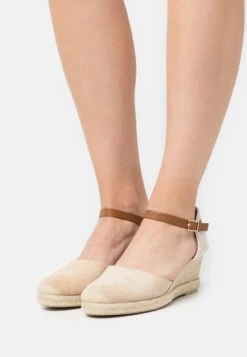 Bianco Biaanna Mix - Espadrilles - Sand