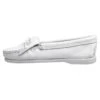 Minnetonka Kilty Unbeaded - Mocassins - White
