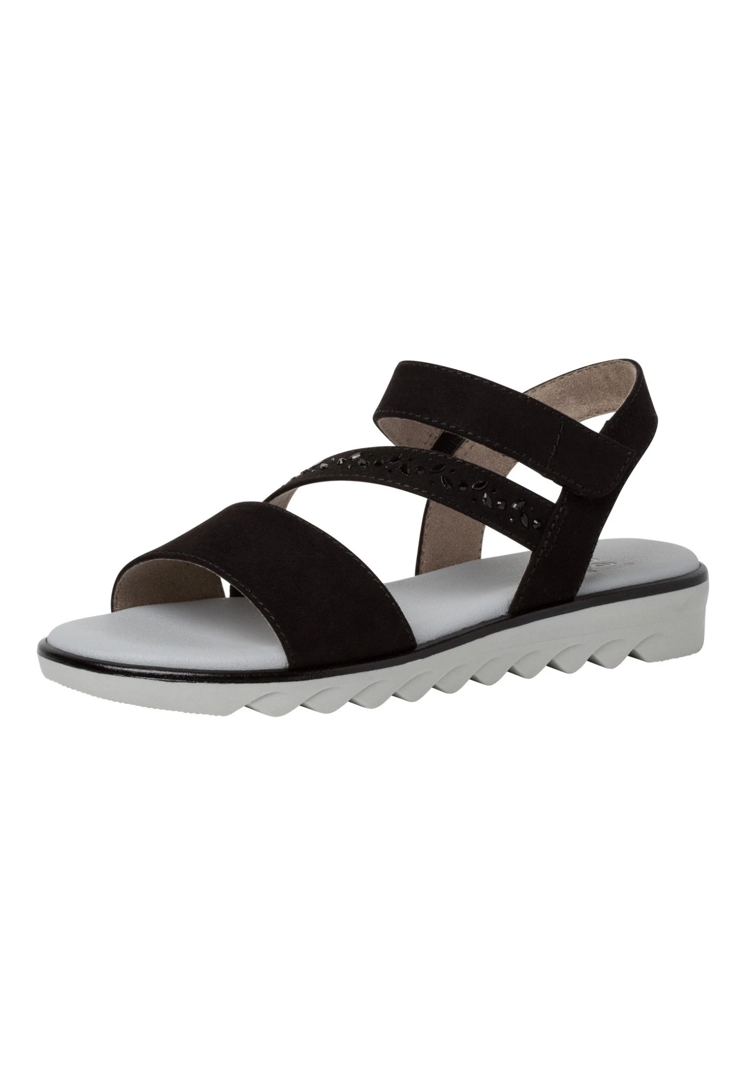Jana Sandalen Met Sleehak - Black 2 Jana Sandalen Met Sleehak - Black - Afbeelding 2