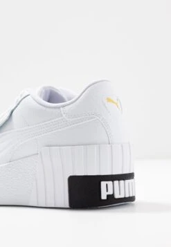 Puma Cali Wedge - Sneakers Laag - White/Black -Havaianas Verkoopwinkel 1bb452c12516478cb9e6889ccc2a2456