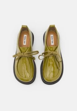 Bow Detail Loafer - Veterschoenen - Olive -Havaianas Verkoopwinkel 21141abed0db4b8d802b8627c080d5e5