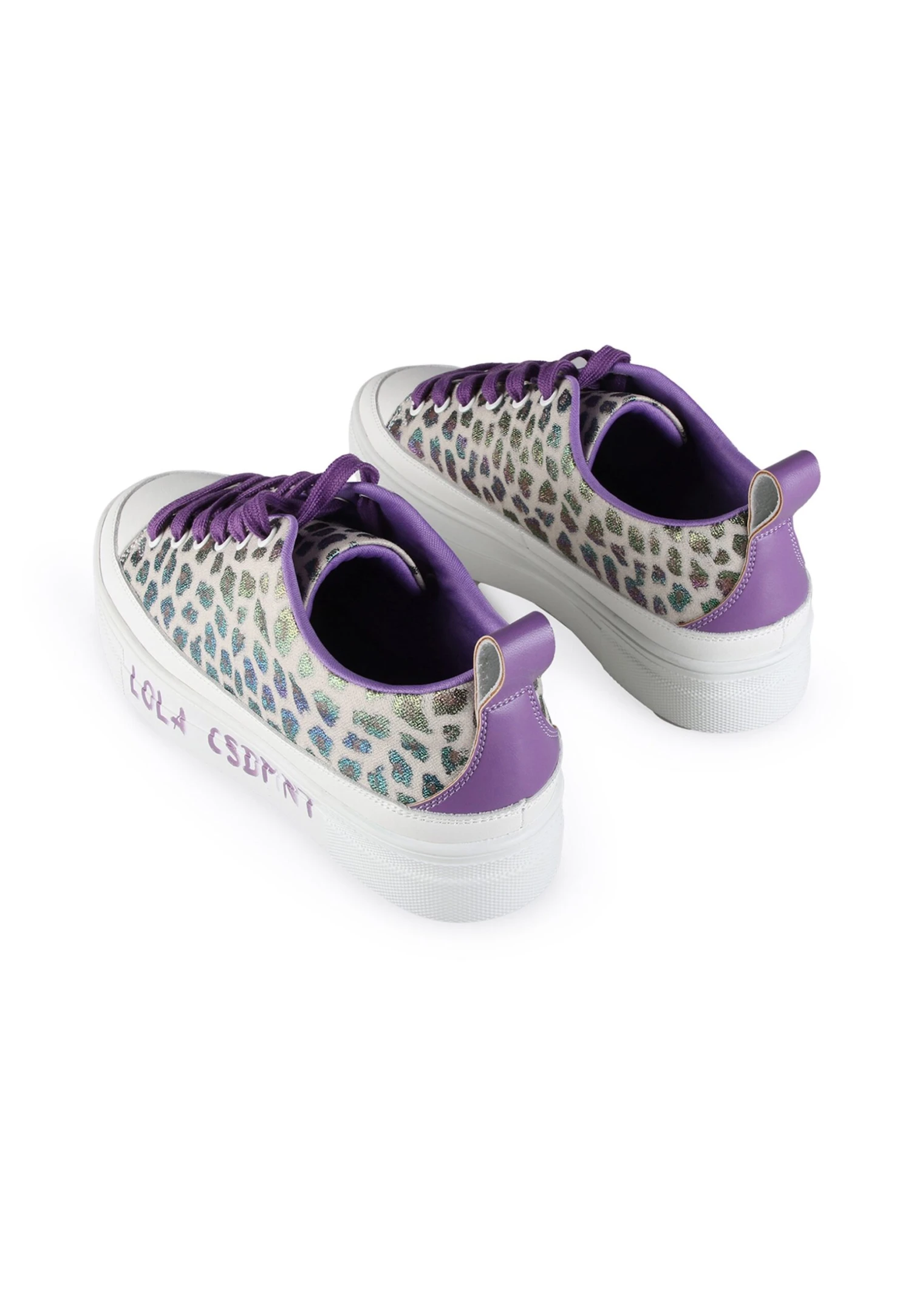 Sneakers Laag - Violet 3 Sneakers Laag - Violet - Afbeelding 3
