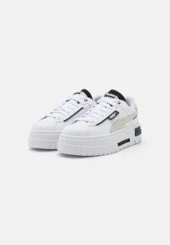 Puma Mayze Crashed - Sneakers Laag - White/Black -Havaianas Verkoopwinkel 236321d583134af0ba2f43a8b1bd2c7b