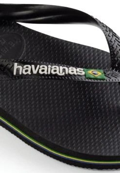 Havaianas Flip Flop Brasil Logo - Teenslippers - Black/Black -Havaianas Verkoopwinkel 3519bba42c8f4fb4aab6db81f4cdb65f