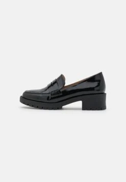 Bianco Biapearl Simple Penny Loafer - Instappers - Black