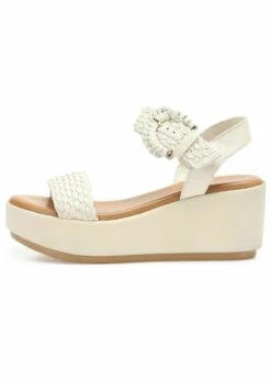 Inuovo Sandalen Met Plateauzool - Bone Bne