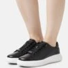 Calvin Klein Raised Cupsole Lace Up - Sneakers Laag - Black