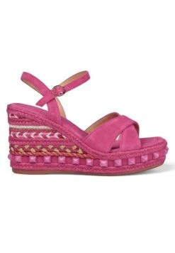 Alma En Pena Oteiza - Sandalen Met Sleehak - Rosa