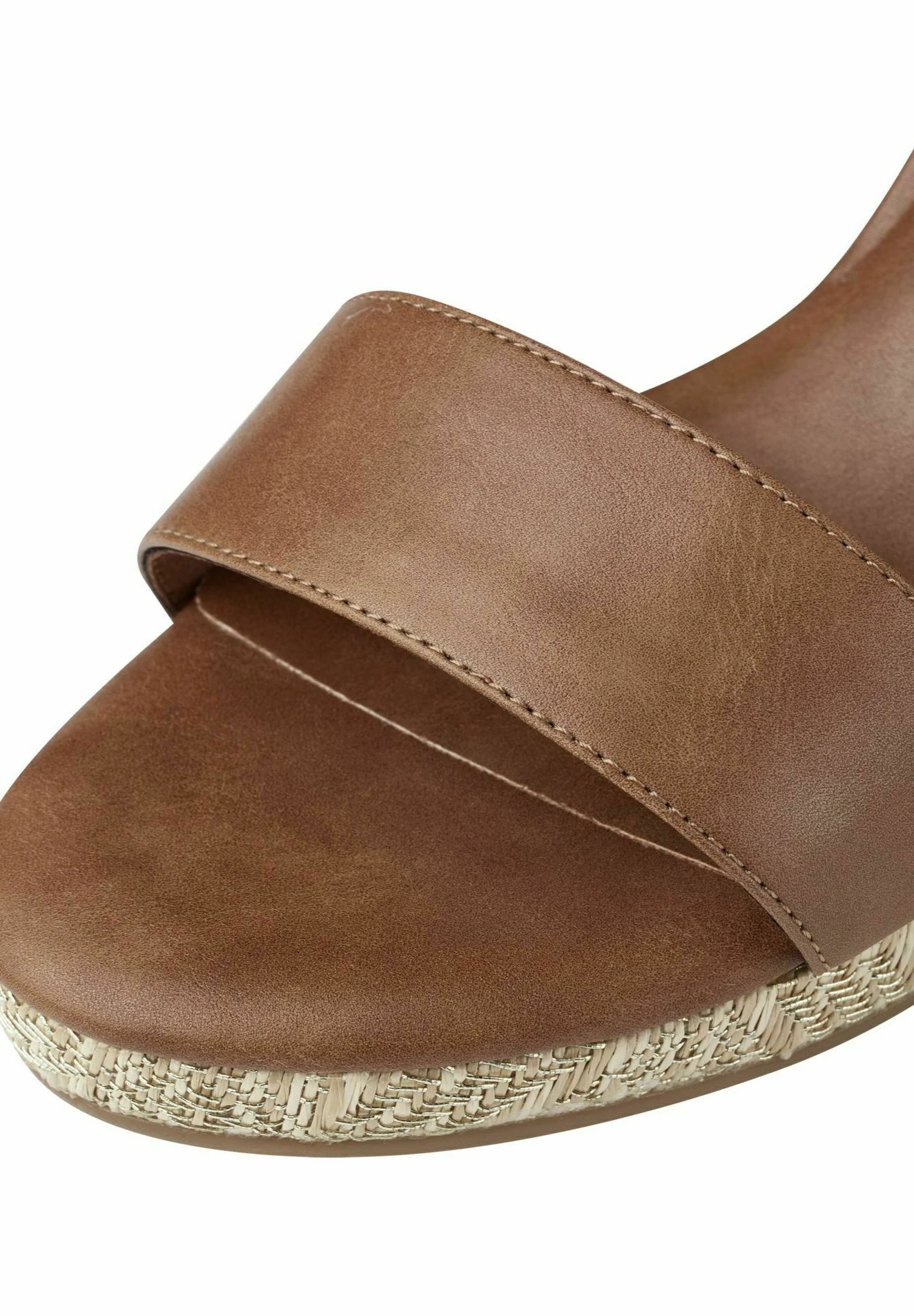 Tamaris Sandalen Met Sleehak - Cognac 5 Tamaris Sandalen Met Sleehak - Cognac - Afbeelding 5