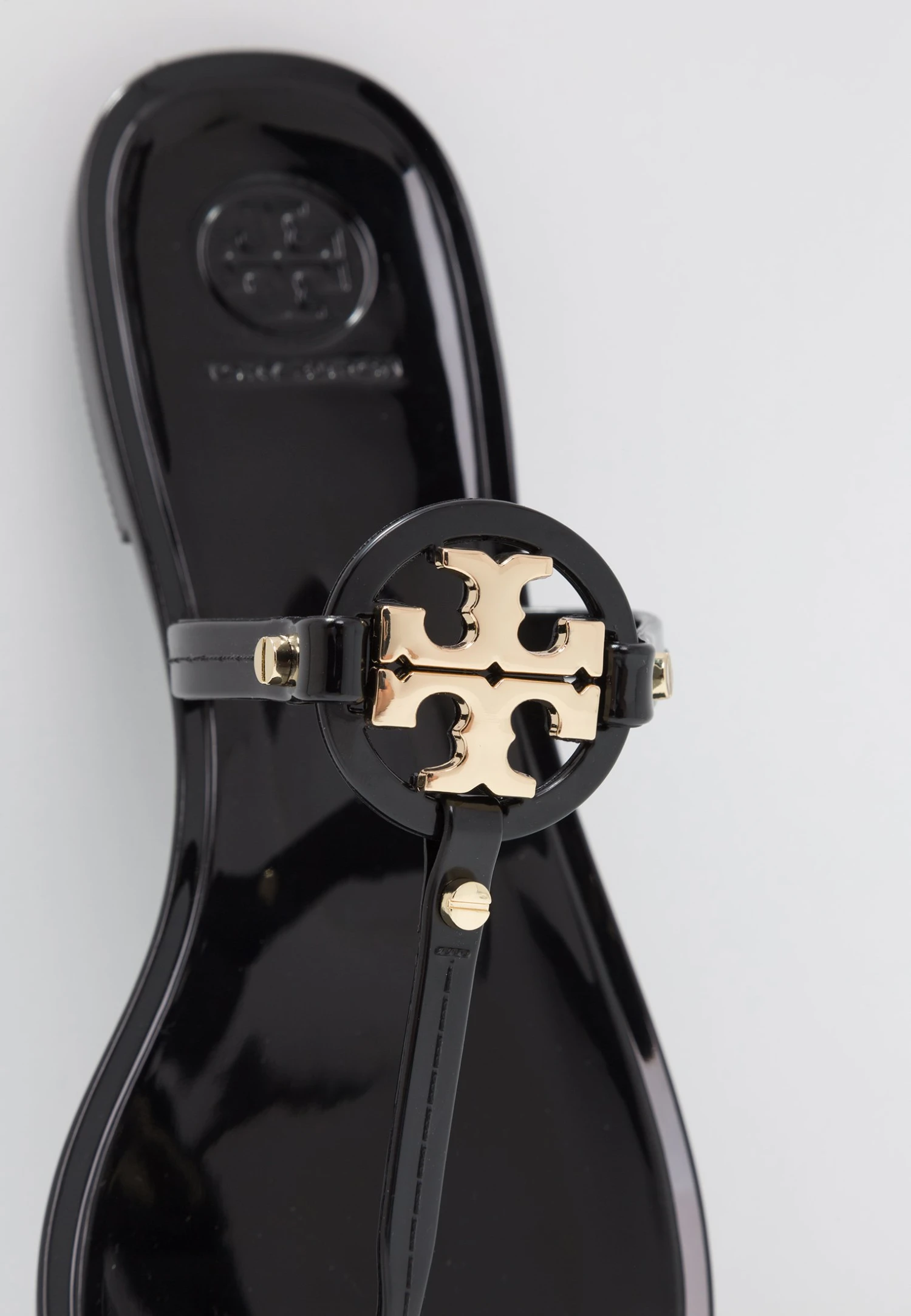 Tory Burch Mini Miller Flat Thong - Teenslippers - Perfect Black 3 Tory Burch Mini Miller Flat Thong - Teenslippers - Perfect Black - Afbeelding 3