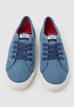Pepe Jeans Brady- Sneakers Laag - Factory Blue -Havaianas Verkoopwinkel 567f7e03ec564449bd7e8e5bfdac64ff