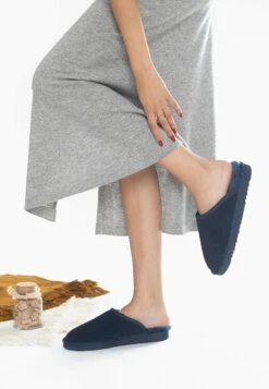 Emeralda- Pantoffels - Navy