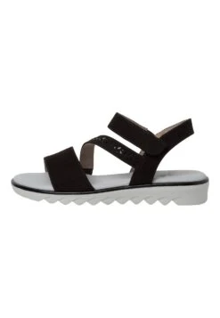 Jana Sandalen Met Sleehak - Black