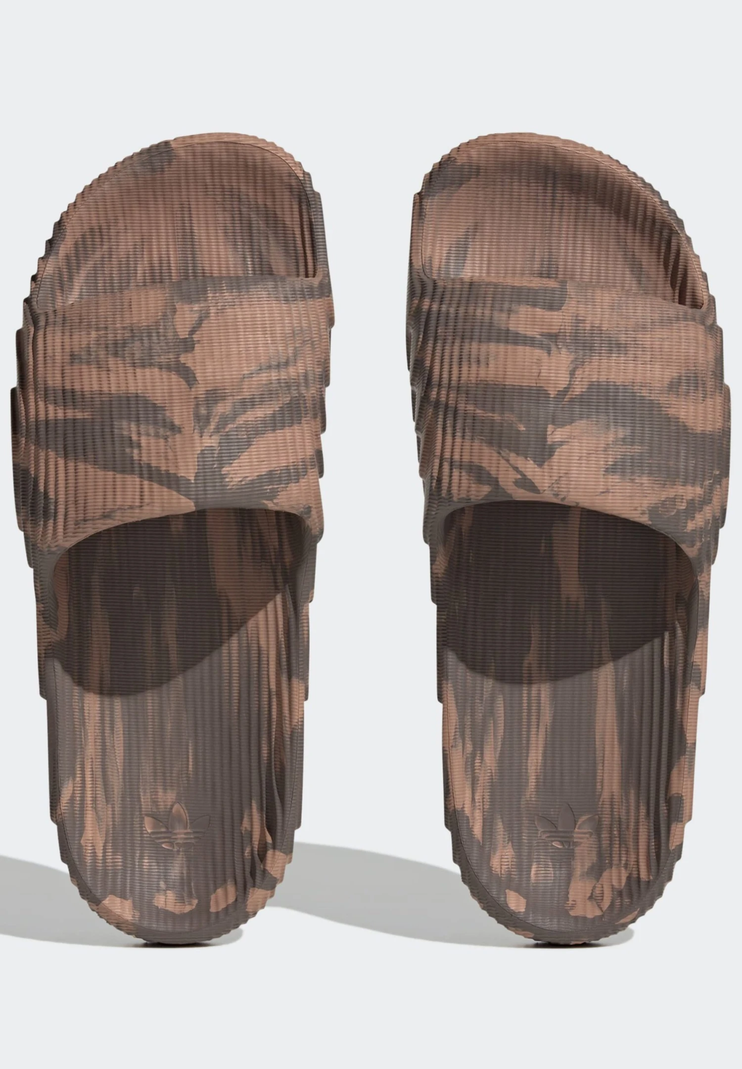 Adidas Originals Adilette 22 Unisex - Badslippers - Clay Strata/Earth Strata/Core Black 2 Adidas Originals Adilette 22 Unisex - Badslippers - Clay Strata/Earth Strata/Core Black - Afbeelding 2