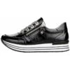 Remonte Sneakers Laag - Schwarz