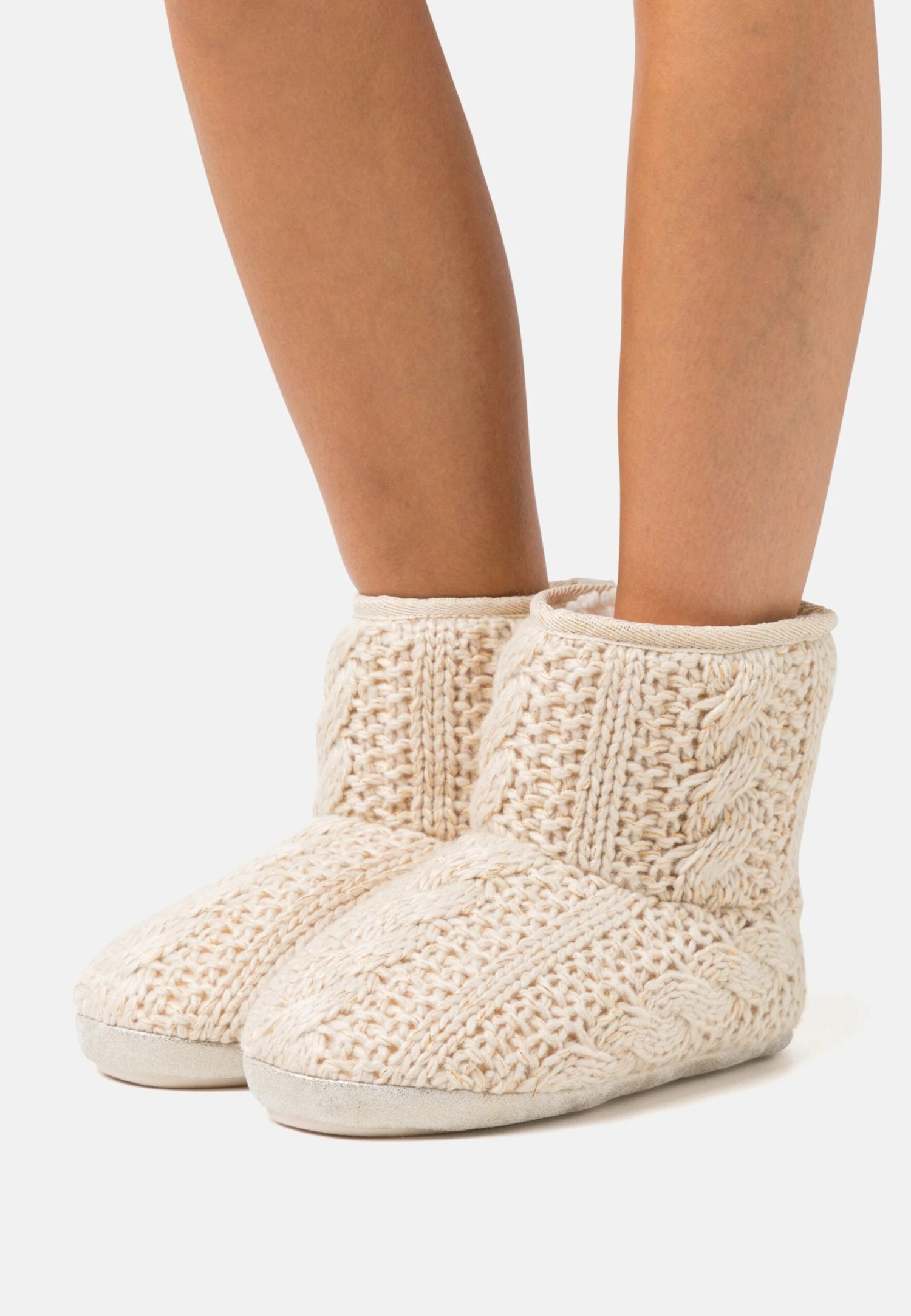 Anna Field Gold-Metallic Thread - Pantoffels - Gold-Coloured 1 Anna Field Gold-Metallic Thread - Pantoffels - Gold-Coloured