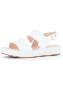 Gabor Sandalen Met Plateauzool - Latte