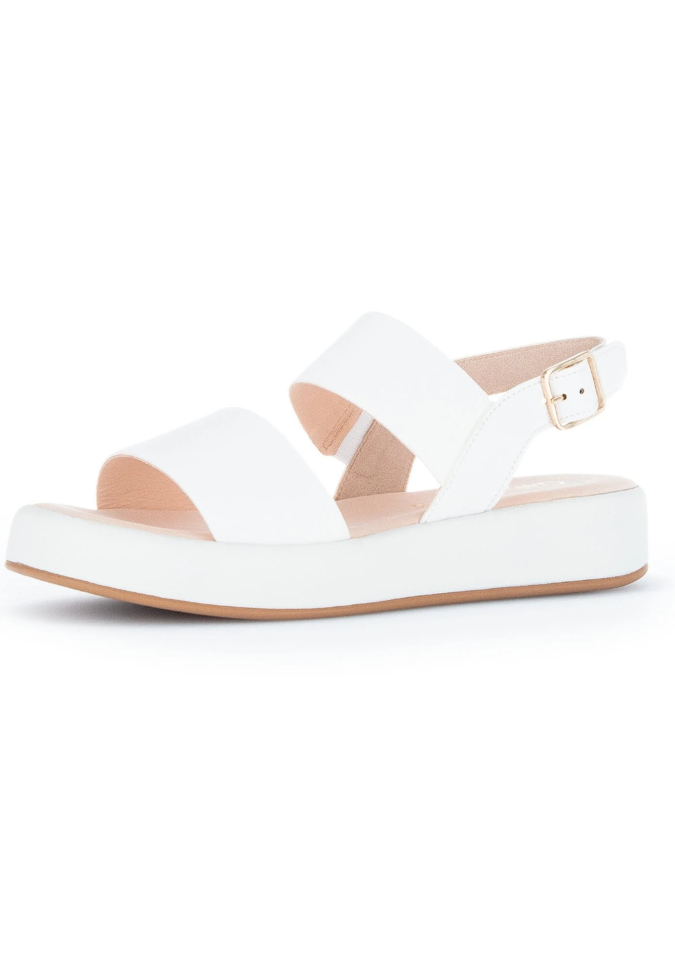 Gabor Sandalen Met Plateauzool - Latte 1 Gabor Sandalen Met Plateauzool - Latte