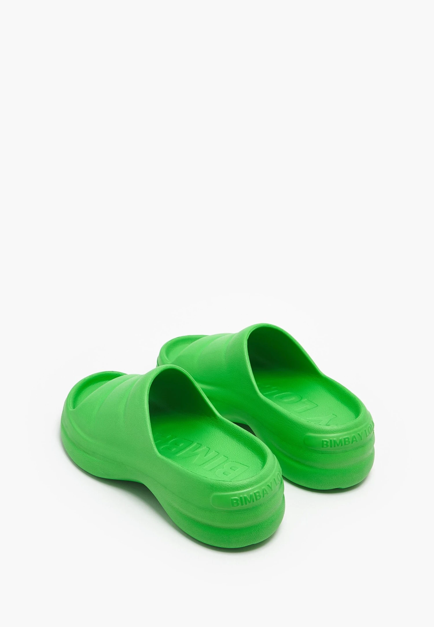 Green Platform Flip-Flop - Badslippers - Green 3 Green Platform Flip-Flop - Badslippers - Green - Afbeelding 3