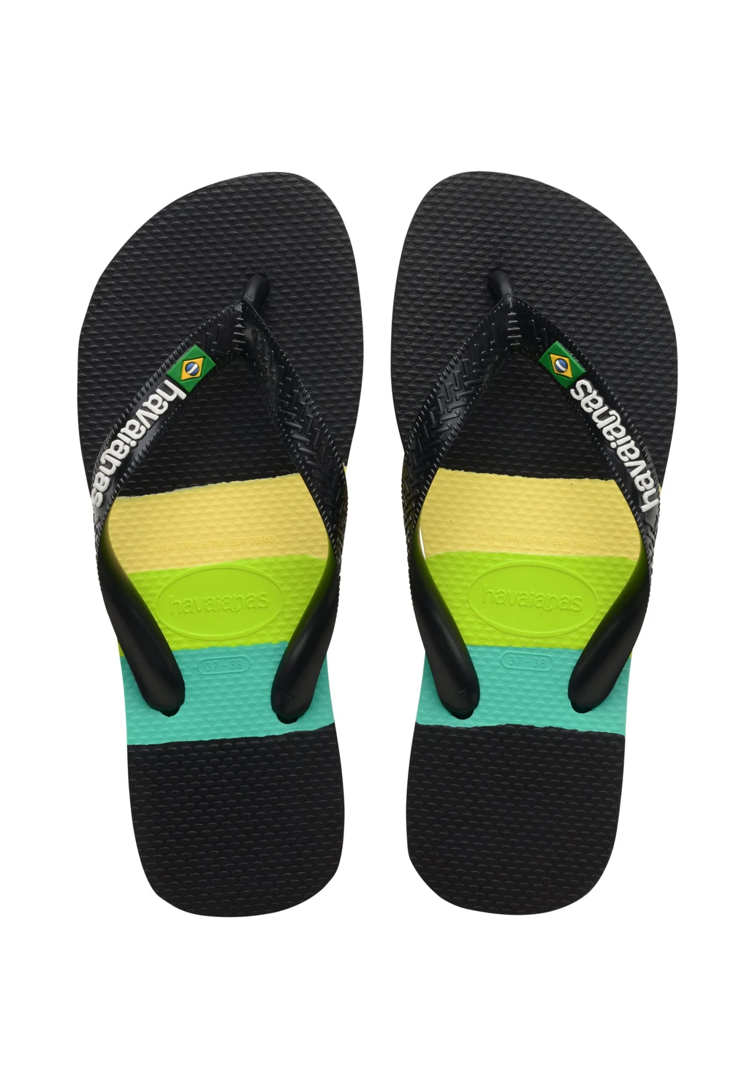 Havaianas Brasil Tech - Teensandalen - Green 3 Havaianas Brasil Tech - Teensandalen - Green - Afbeelding 3
