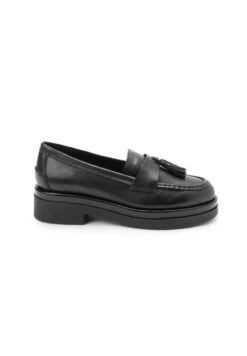 Next Forever Comfort Double Sole Tassel Loafers Standard - Instappers - Black