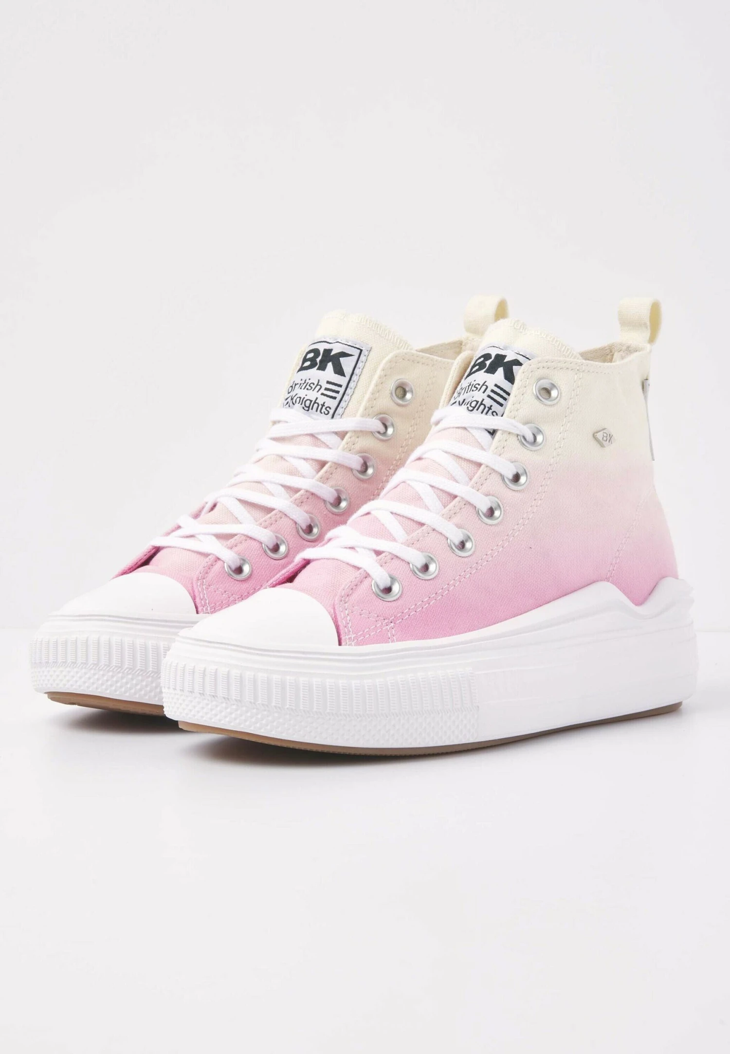 British Knights Kaya Flow Mid - Sneakers Hoog - Pink White Gradient 3 British Knights Kaya Flow Mid - Sneakers Hoog - Pink White Gradient - Afbeelding 3