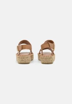 ALOHAS Double Strap- Sandalen Met Plateauzool - Camel -Havaianas Verkoopwinkel 8363e9b570fe476baf51433c1284095b