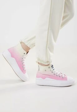 British Knights Kaya Flow Mid - Sneakers Hoog - Pink White Gradient