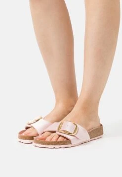 Birkenstock Madrid Big Buckle Rivet Logo Regular Fit - Pantoffels - Light Rose