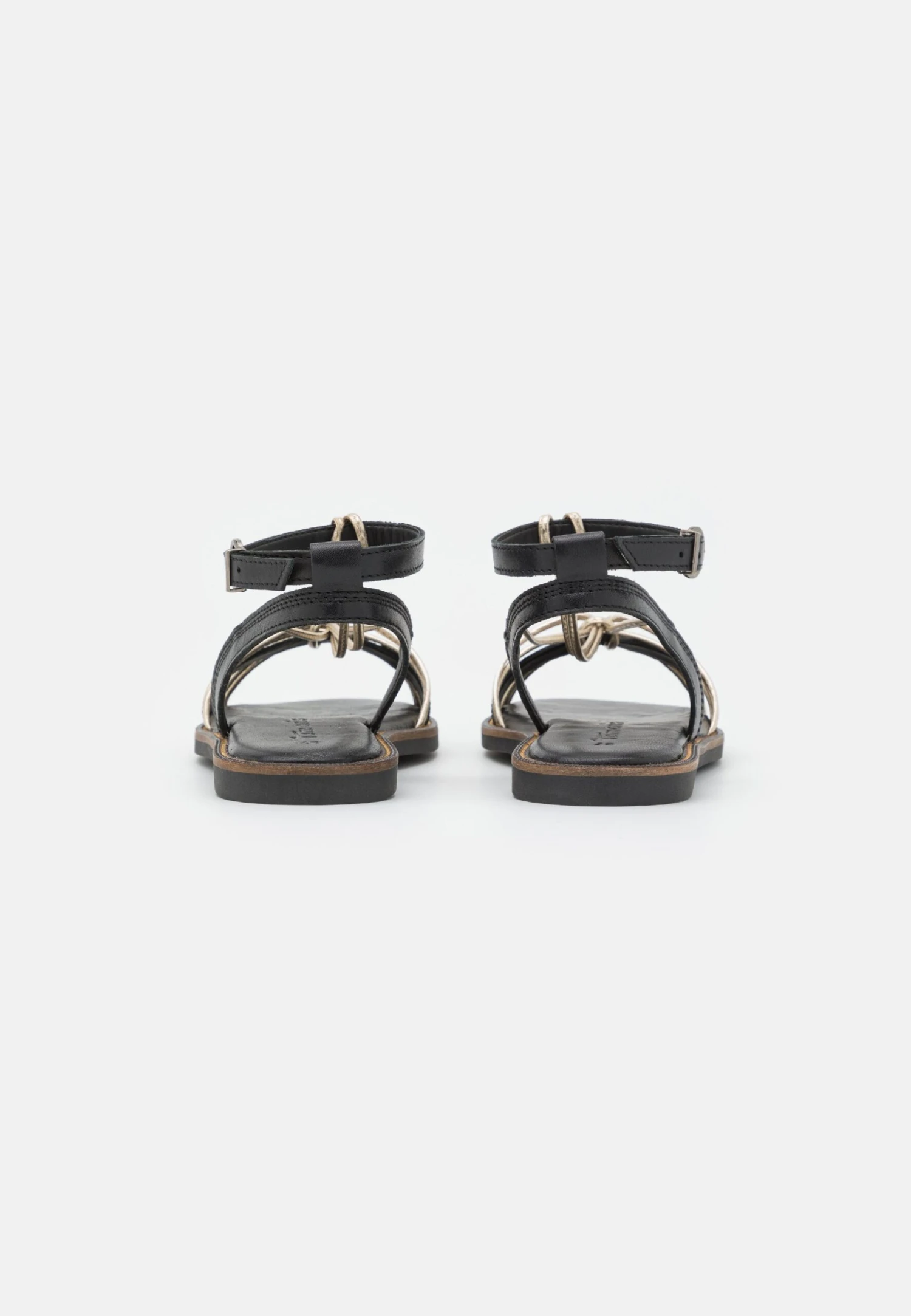 Tamaris Sandalen - Black/Gold 4 Tamaris Sandalen - Black/Gold - Afbeelding 4