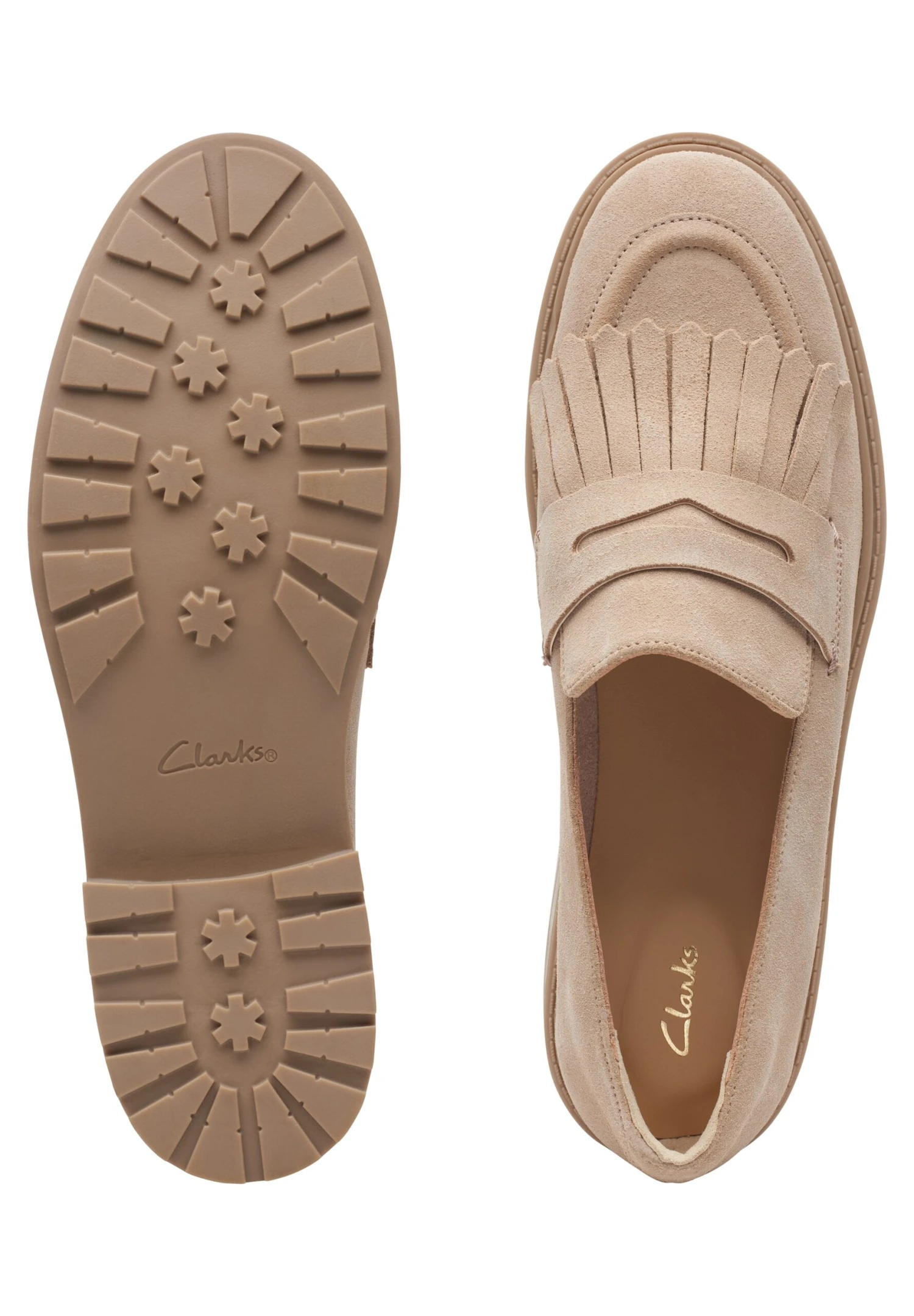 Clarks Orinoco - Mocassins - Beige 3 Clarks Orinoco - Mocassins - Beige - Afbeelding 3