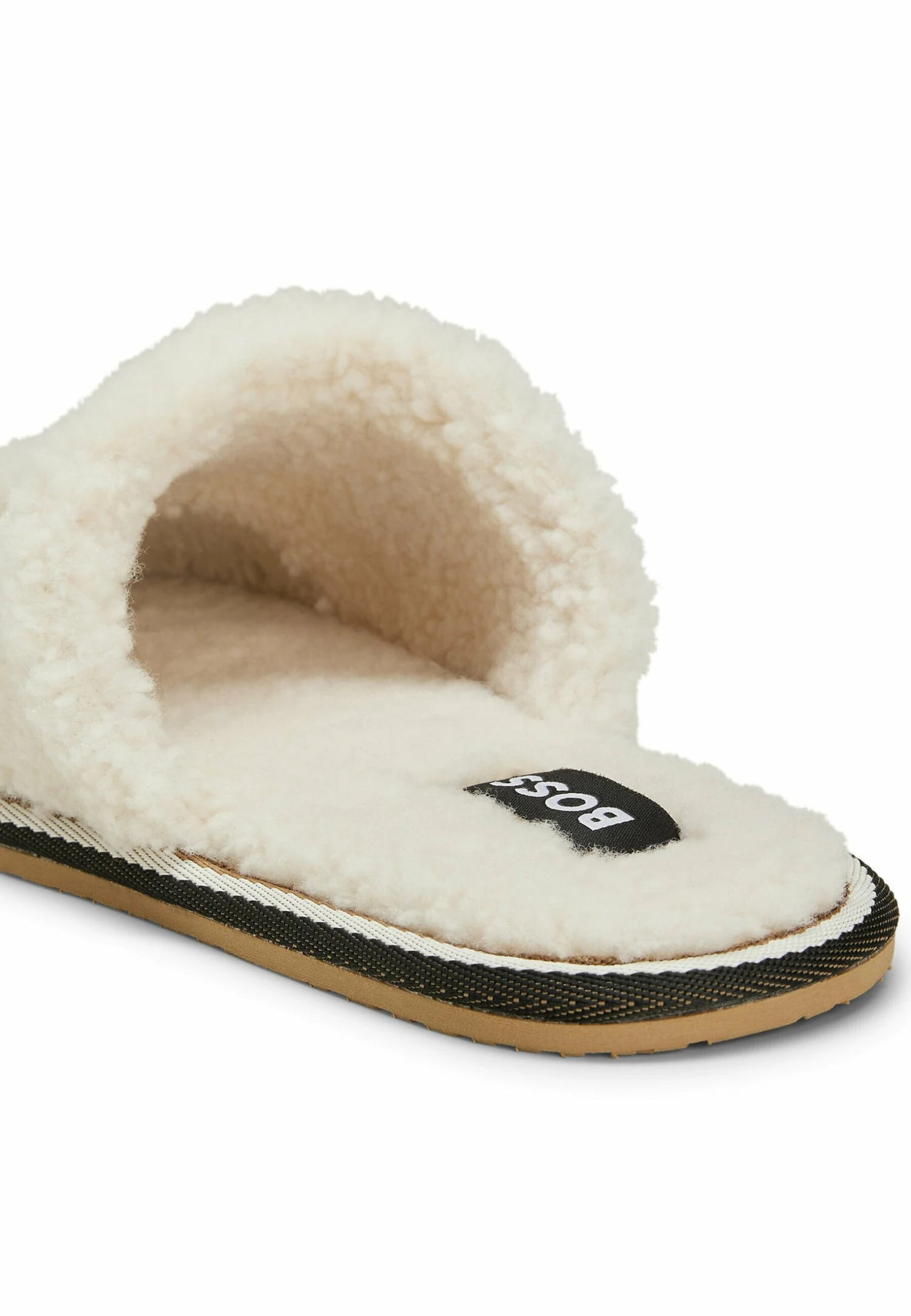 Boss Home Slid Nkfur - Pantoffels - Beige One 5 Boss Home Slid Nkfur - Pantoffels - Beige One - Afbeelding 5