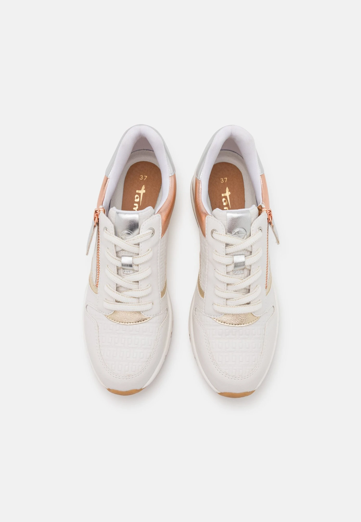 Tamaris Sneakers Laag - White/Rose/Gold 6 Tamaris Sneakers Laag - White/Rose/Gold - Afbeelding 6