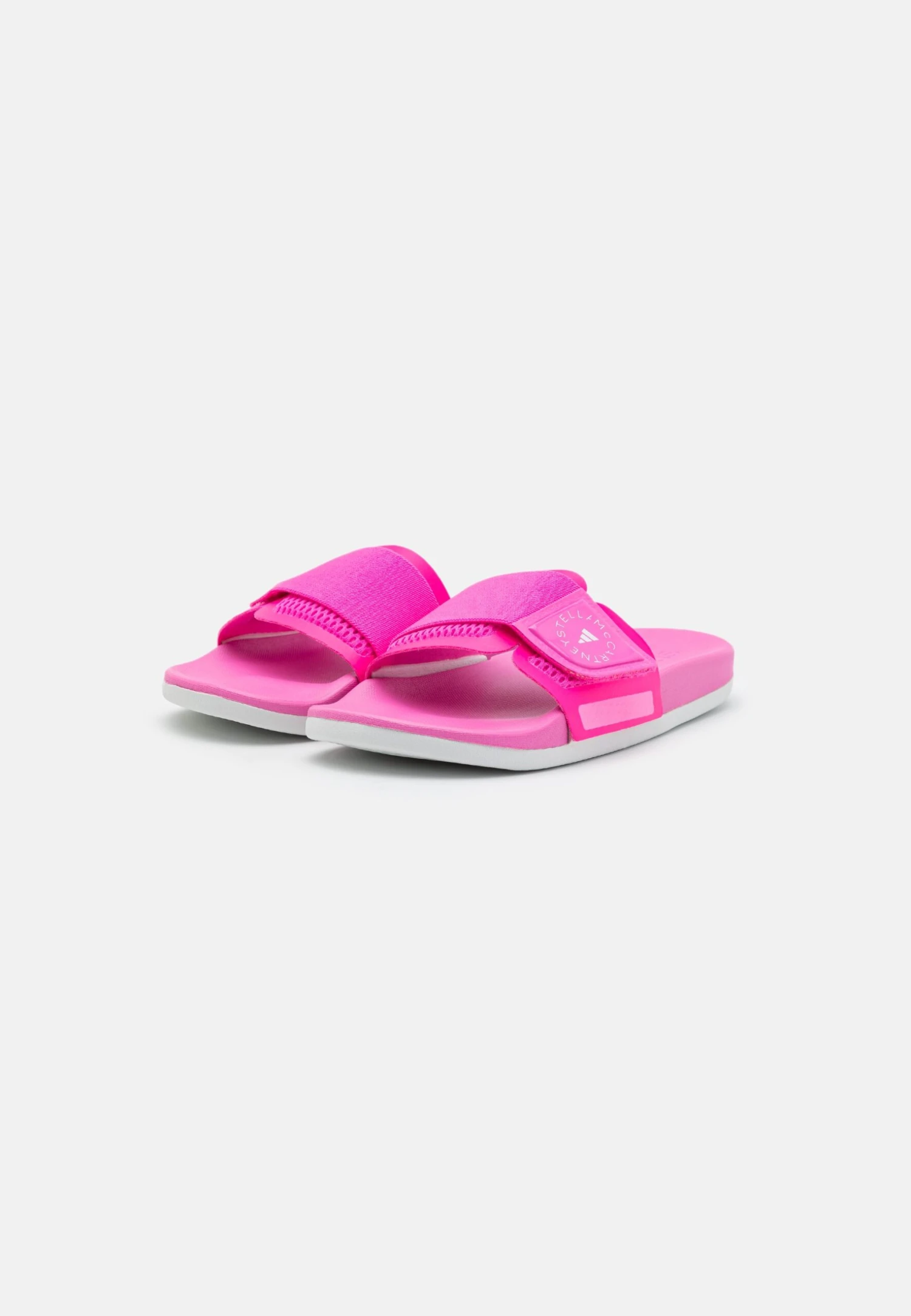 Asmc Slides - Badslippers - Screaming Pink/Footwear White 2 Asmc Slides - Badslippers - Screaming Pink/Footwear White - Afbeelding 2