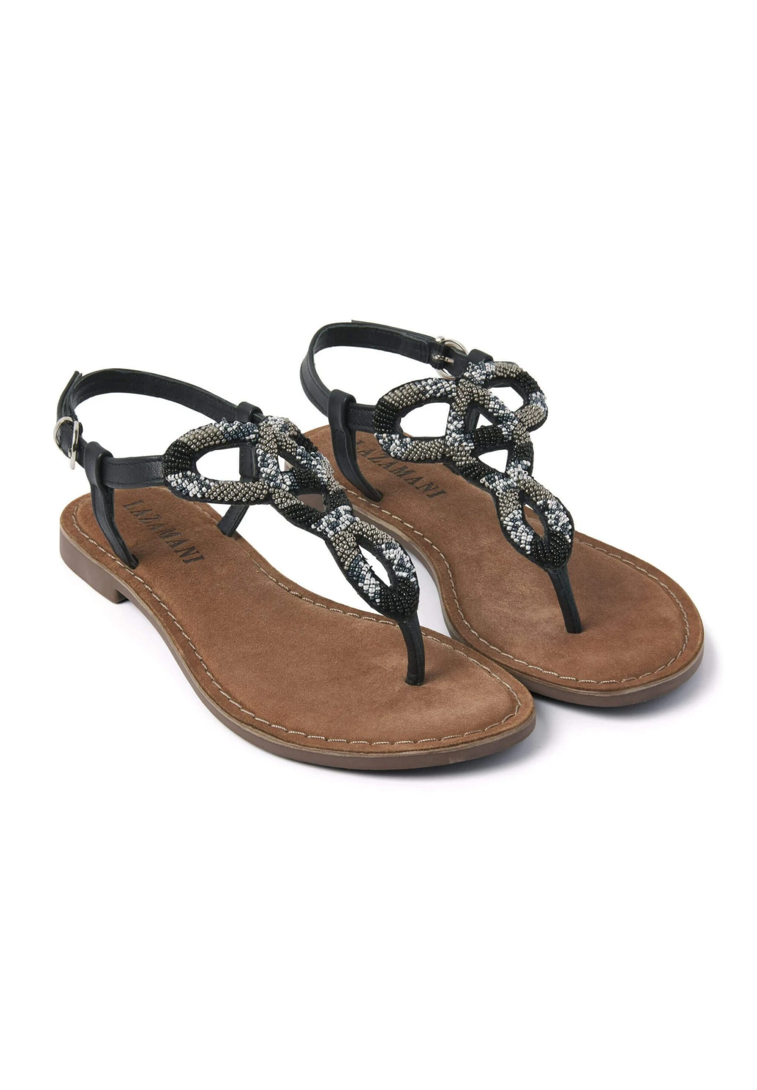 Lazamani Teensandalen - Black 2 Lazamani Teensandalen - Black - Afbeelding 2