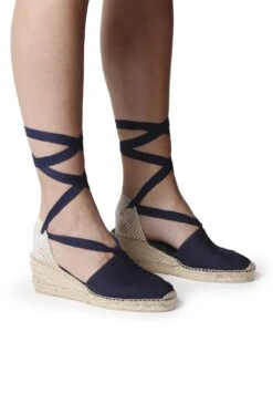 Toni Pons Valencia - Sandalen Met Sleehak - Navy