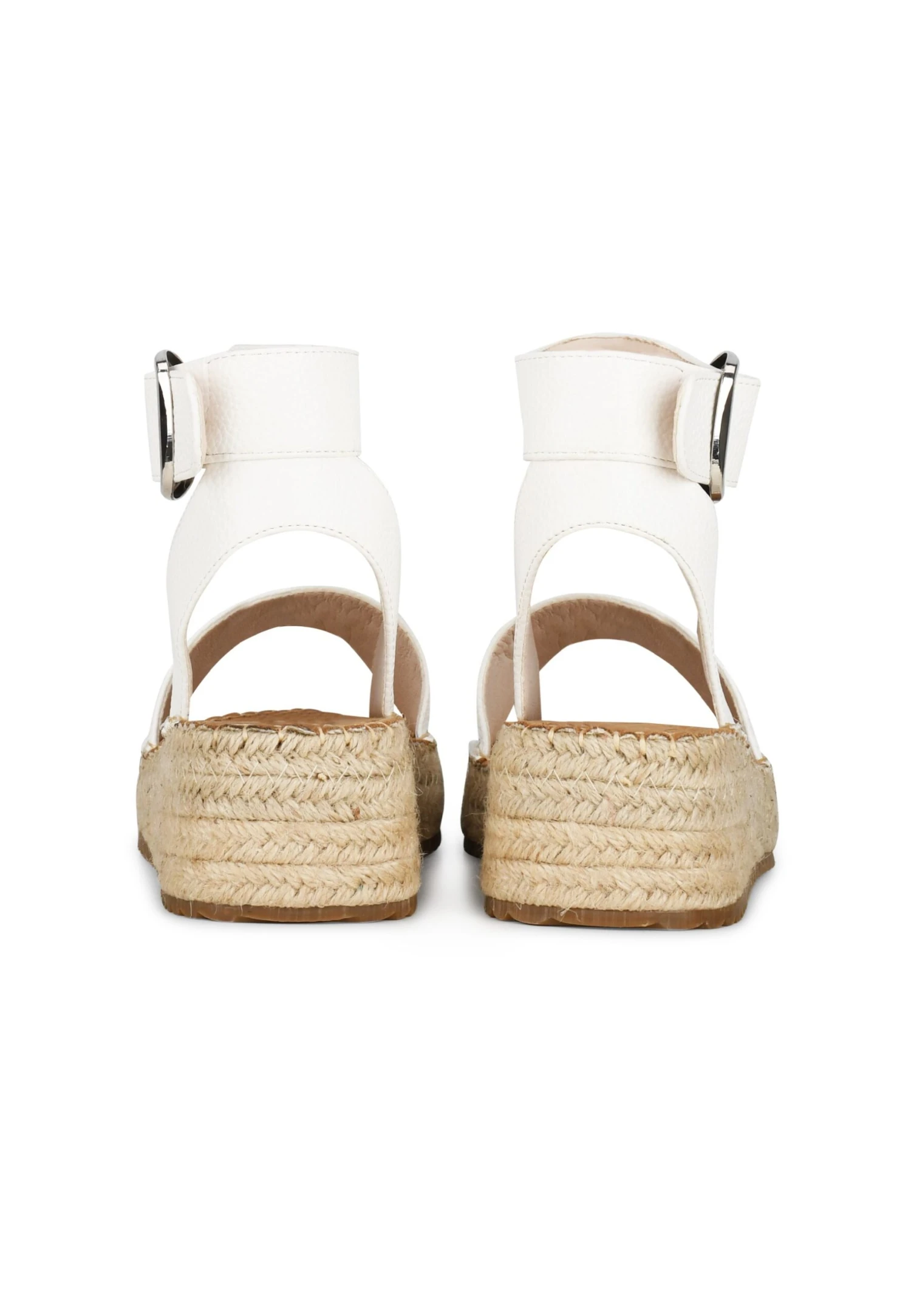 Dyna- Sandalen Met Sleehak - White 5 Dyna- Sandalen Met Sleehak - White - Afbeelding 5