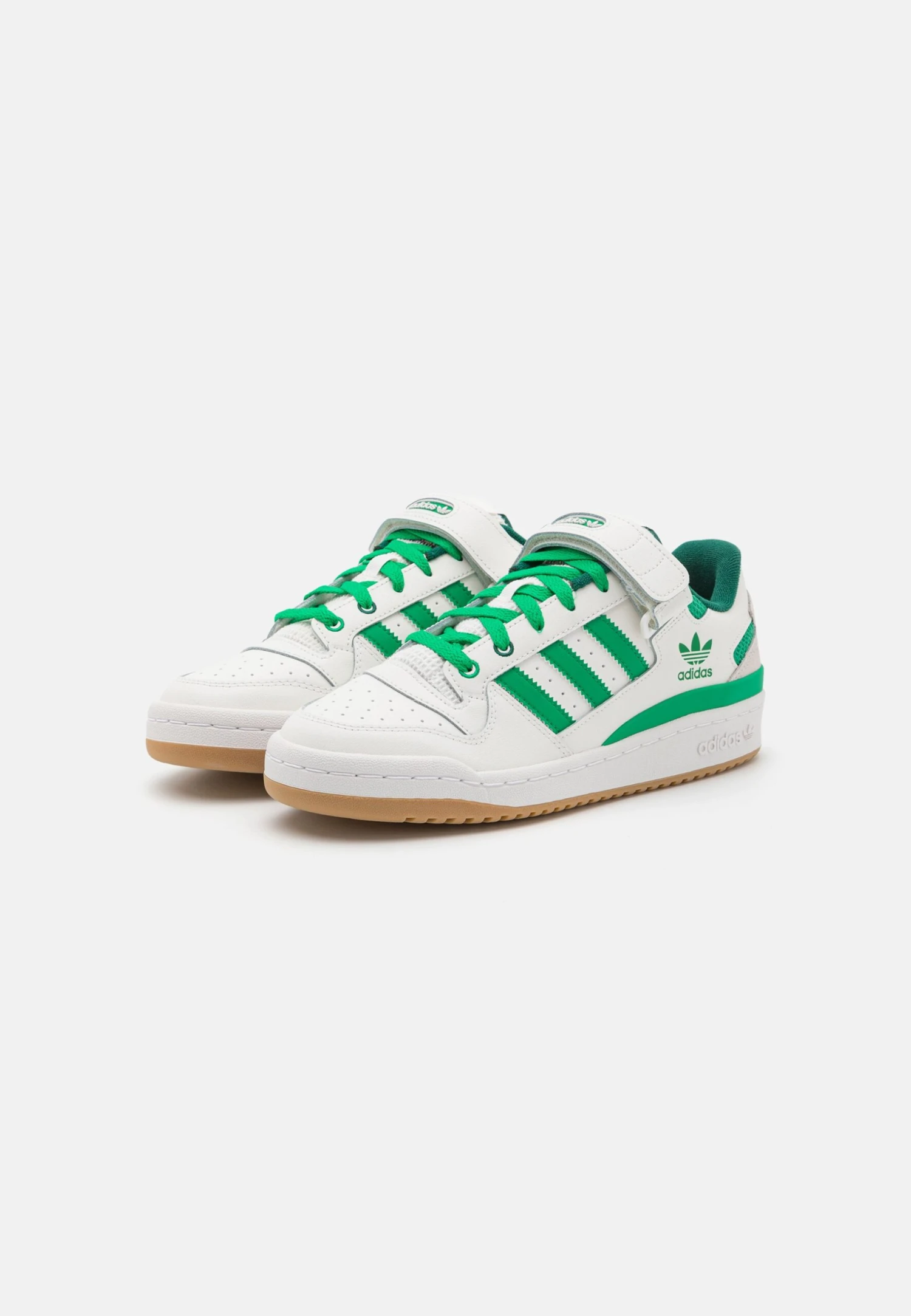 Adidas Originals Forum Low Unisex - Sneakers Laag - Cloud White/Green 2 Adidas Originals Forum Low Unisex - Sneakers Laag - Cloud White/Green - Afbeelding 2