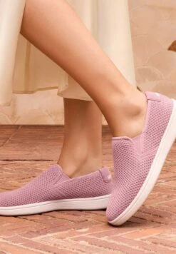 Giesswein Wood Sneaker Slip-On - Instappers - Dusty Pink