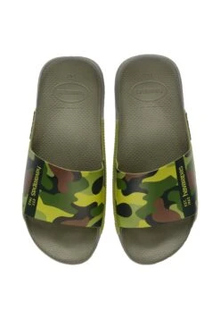 Havaianas Slide Print - Badslippers - Khaki -Havaianas Verkoopwinkel ae72373f4bf74fe6aa1aab3634e6b798