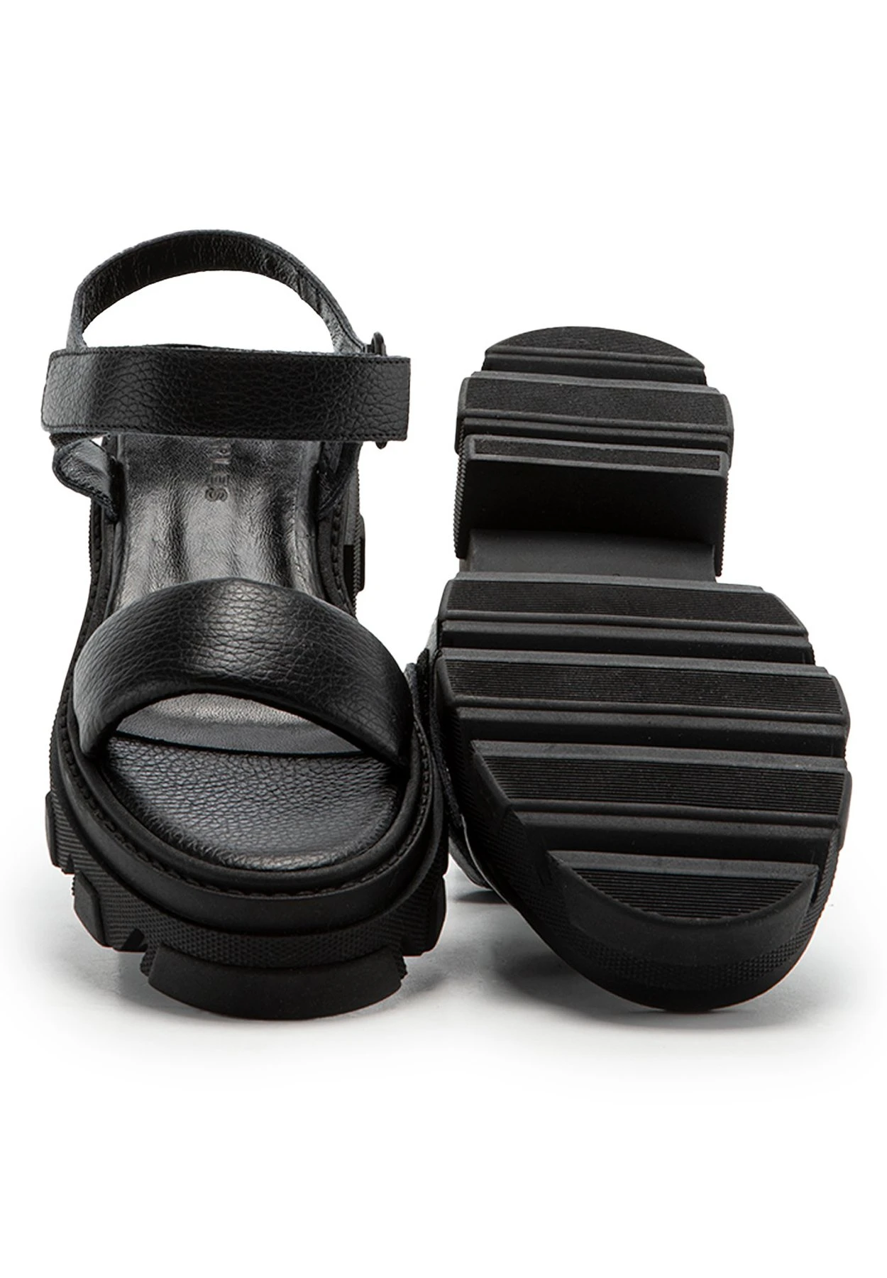 Klara - Sandalen Met Plateauzool - Black 3 Klara - Sandalen Met Plateauzool - Black - Afbeelding 3