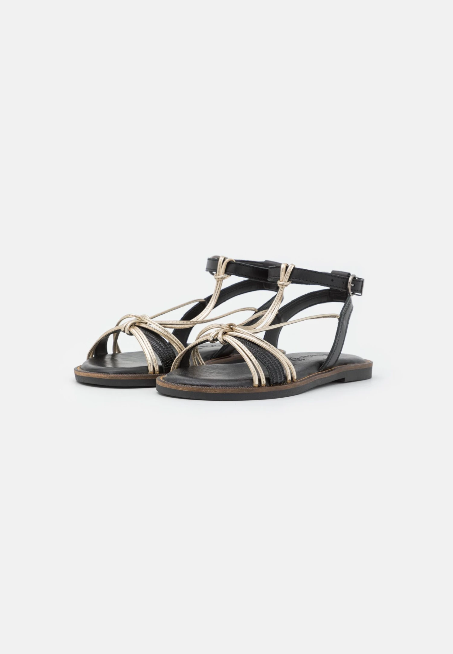 Tamaris Sandalen - Black/Gold 3 Tamaris Sandalen - Black/Gold - Afbeelding 3