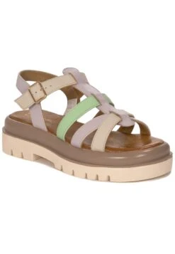 Sandalen Met Plateauzool - Beige White Pink Green -Havaianas Verkoopwinkel ba64dbd060de478eb6035506b390fe21