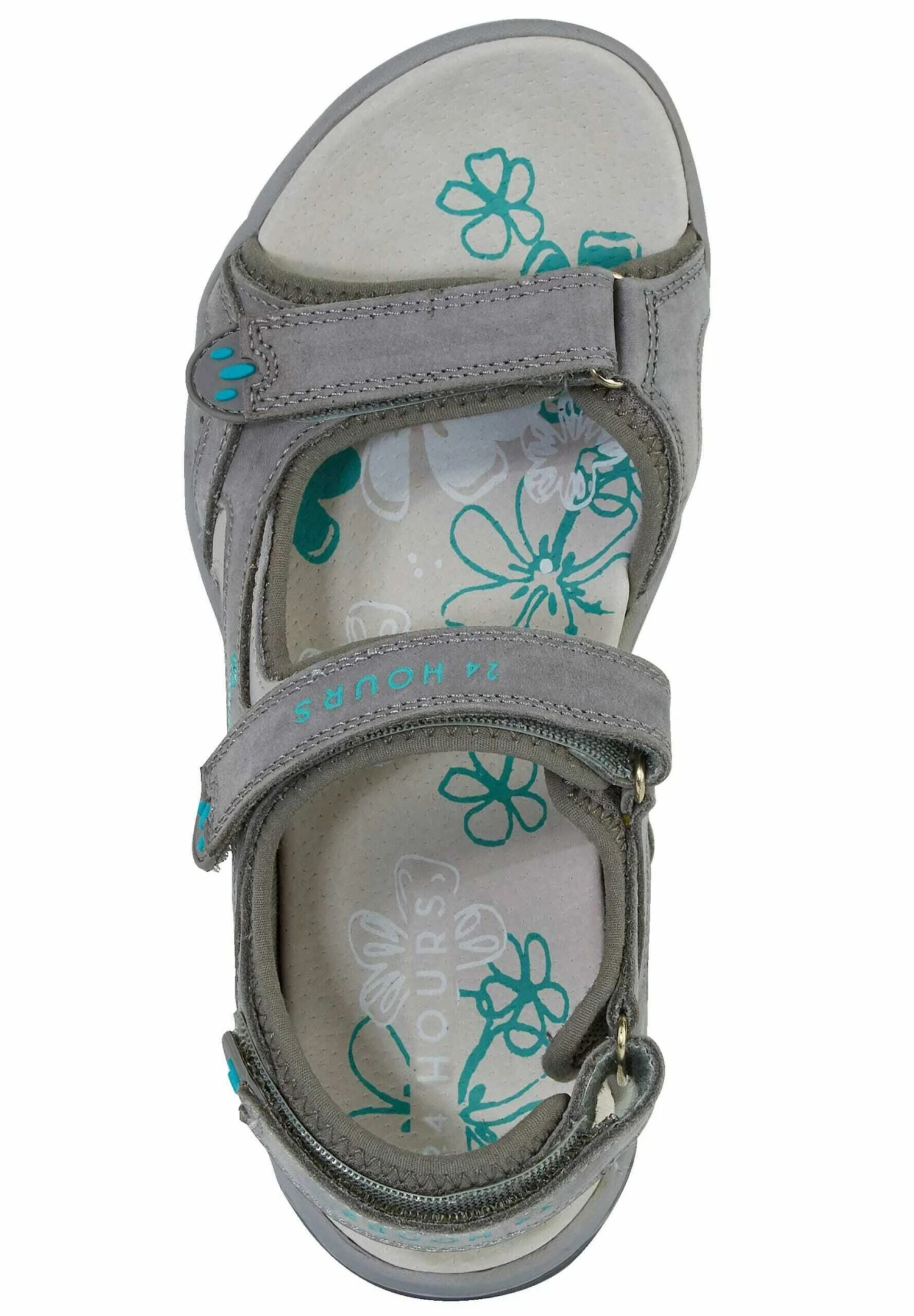 Outdoorsandalen - Grau 3 Outdoorsandalen - Grau - Afbeelding 3