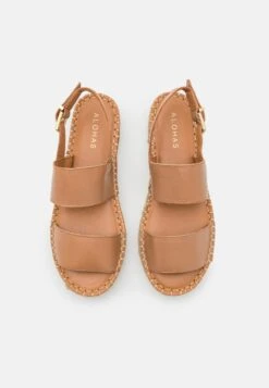 ALOHAS Double Strap- Sandalen Met Plateauzool - Camel -Havaianas Verkoopwinkel c6d769a7aaf24d20b841c184b654e5a9