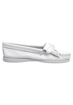 Minnetonka Kilty Unbeaded - Mocassins - White -Havaianas Verkoopwinkel c98bef326a1b4b11aed74668a8d1b78a