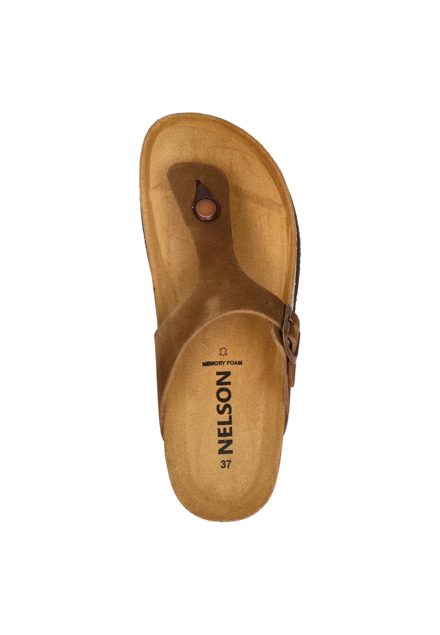 Teensandalen - Bruin 2 Teensandalen - Bruin - Afbeelding 2