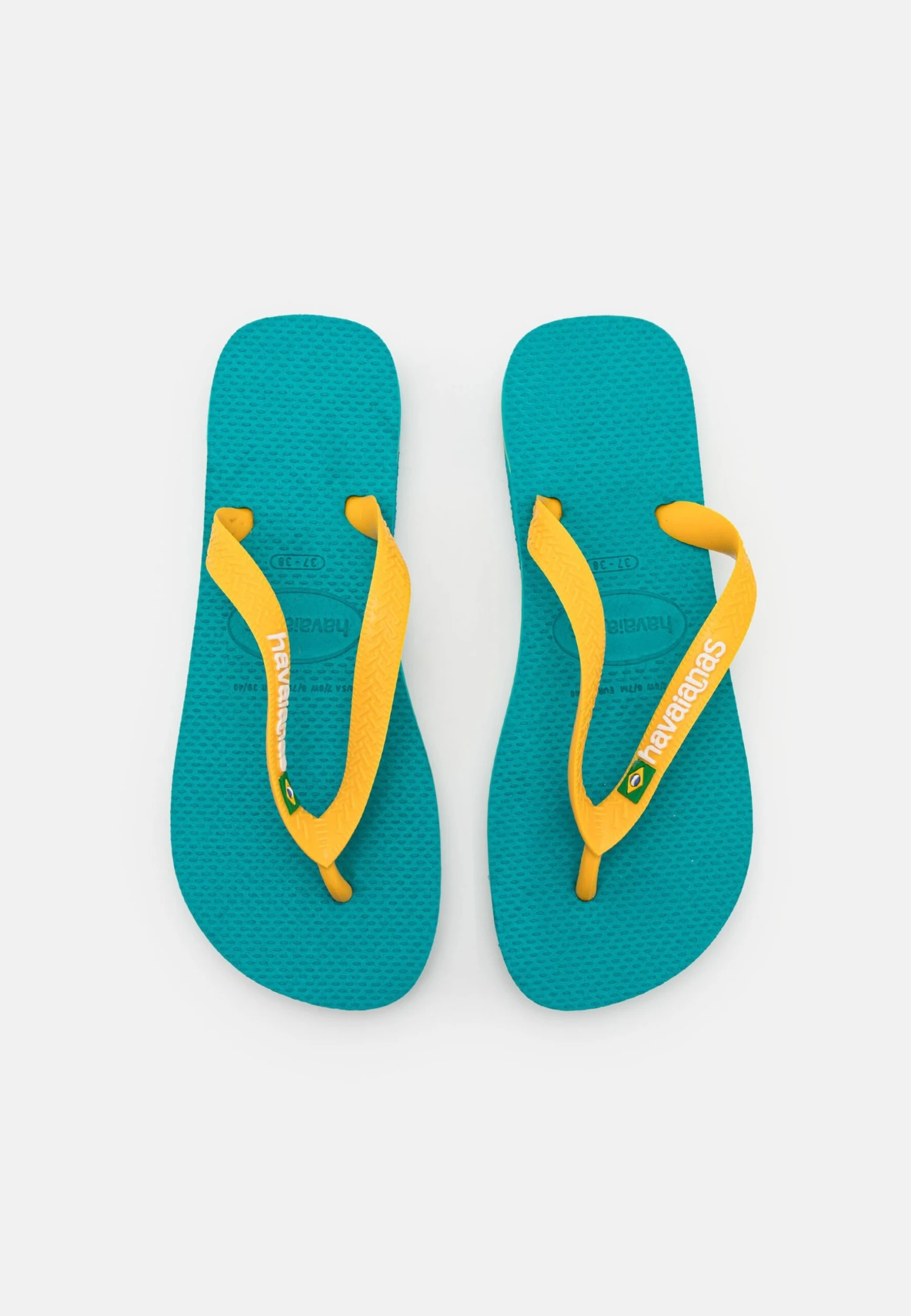 Havaianas Flip Flop Brasil Logo - Teenslippers - Vibe Green 4 Havaianas Flip Flop Brasil Logo - Teenslippers - Vibe Green - Afbeelding 4